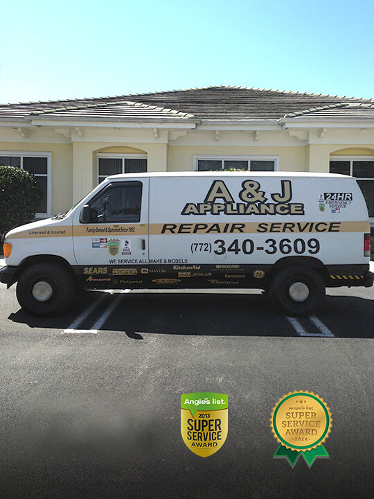 A & J Certified Appliance Repair Technicians